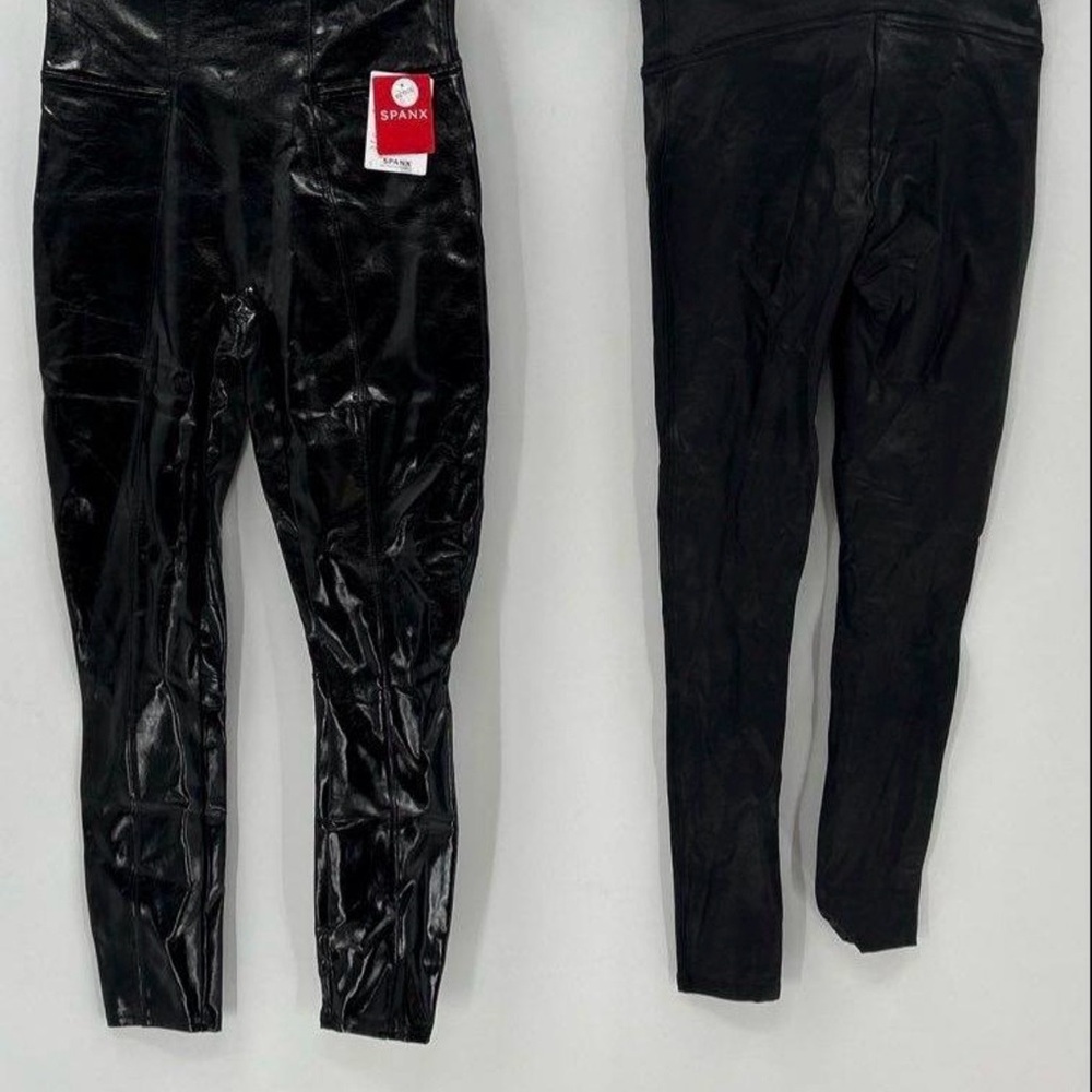 2 pairs of SPANX Leggings Sz Small Petite
